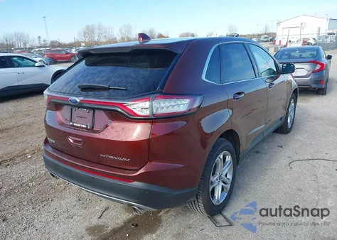 2016 Ford Edge Titanium z USA, uszkodzony, nr VIN 2FMPK3K8XGBC34504